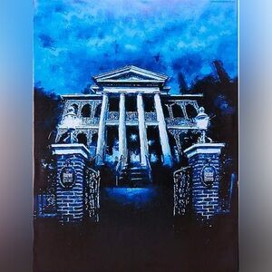 Disney Haunted Mansion Canvas 24” X 18”